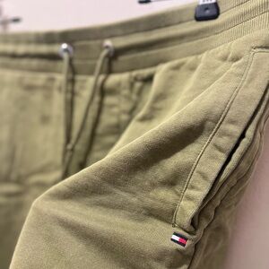 Men’s Olive Green Drawstring Shorts M